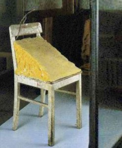 beuys wax chair