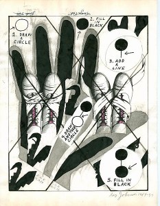 Correspondence or mail art by Ray Johnson, 1980s