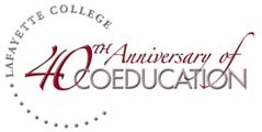 40 years of coeducation at Lafayette College logo