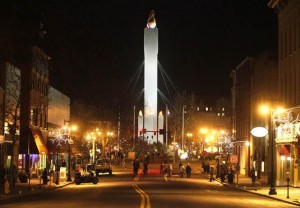The Peace Candle, Easton, PA
