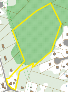 Taunton property map