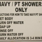 Compared to a Navy Shower 