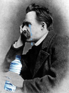 “It is a self-deception of philosophers and moralists to imagine that they escape decadence of our environment by reducing their plastic consumption. Are our reducing and recycling efforts as futile as they feel in the expansive universe around us? Grab a plastic bottle, and toast to our imminent, polluting defeat,” -Nietzsche  