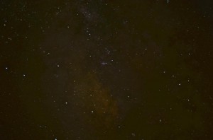 A shaky image that I took of the night sky over Martha's Vineyard, MA. 