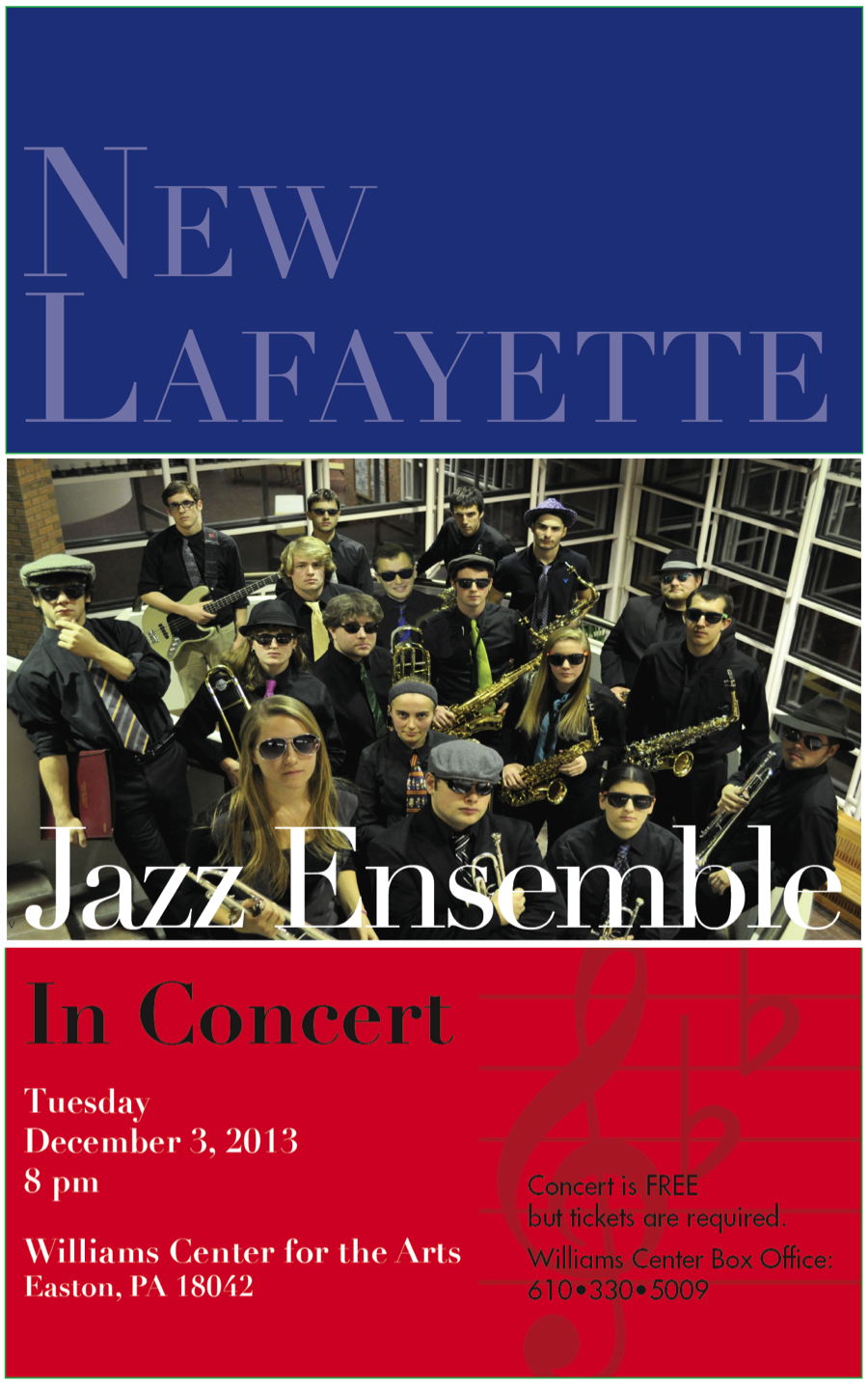 Performances Lafayette College Jazz Ensemble