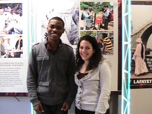 Yehou "Dave" Gnopo '15 and Caroline Szczepanski