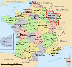 Map of France