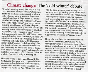 Rebranding global warming as climate change