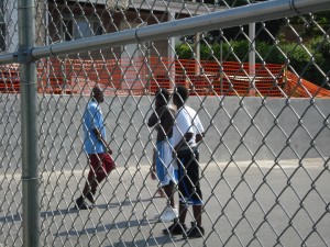 Leroy playing basketball 2