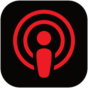 podcast icon. When selecting this icon it will take you to the panopto folder of older episodes