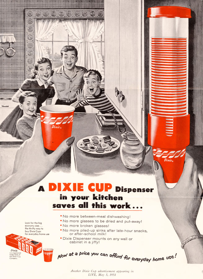 1950s – Whistlin' Dixie: Marketing the Paper Cup, 1910-1960