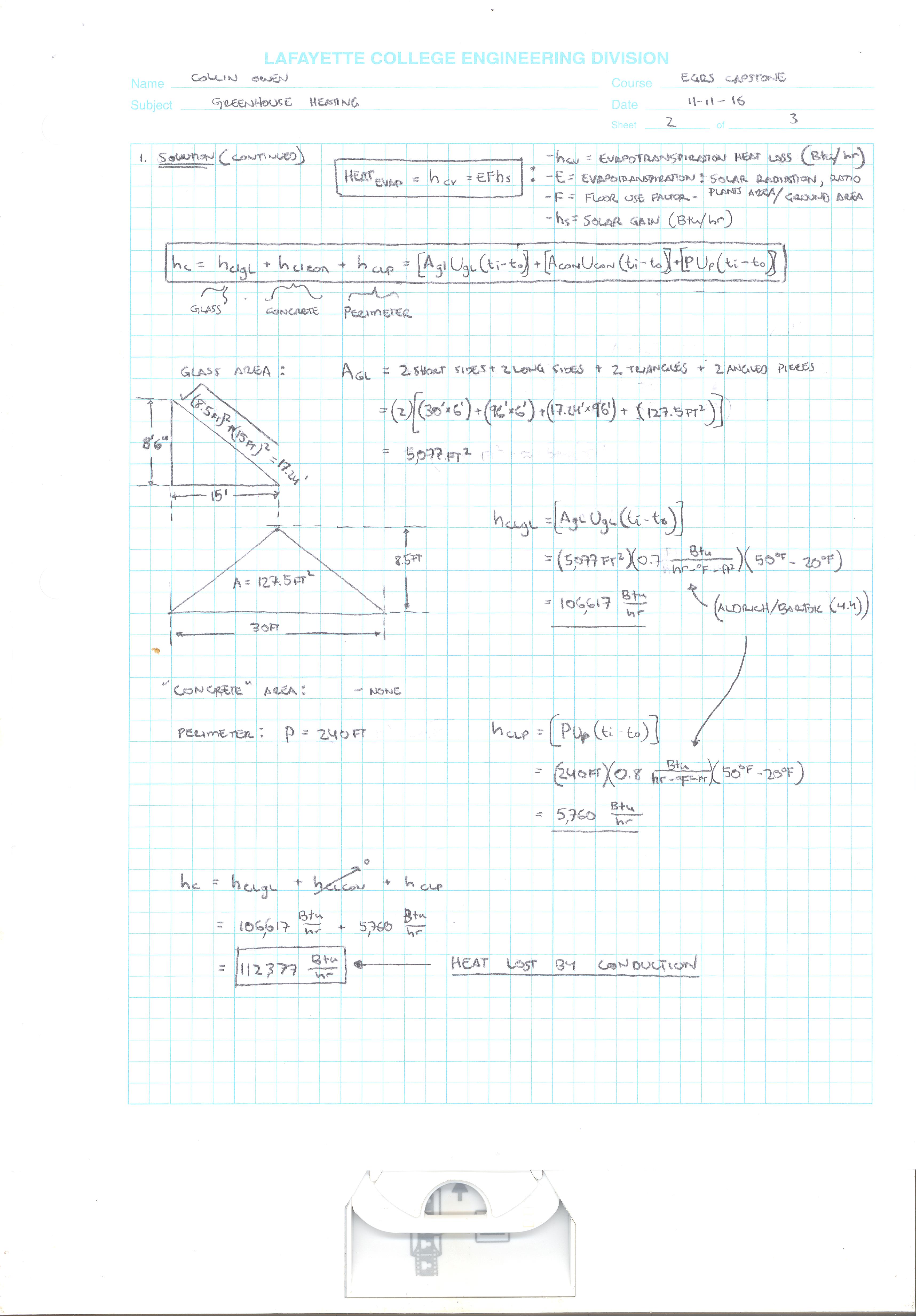 Complete Heat Loss Analysis Page 2