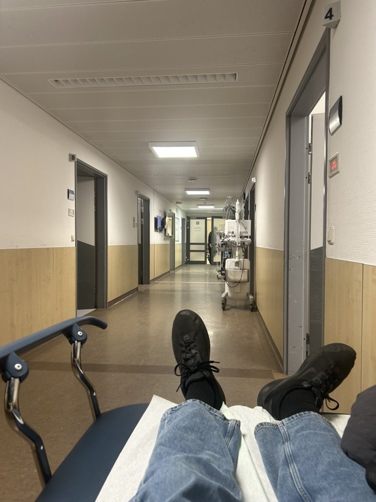 German Hospital Hallway/Makeshift Emergency Room