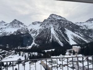 View of Mountain from Airbnb