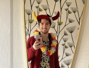 Myself in a Karneval costume