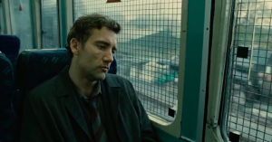 Theo riding the Train to meet Jasper.
