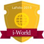 iWorld badge