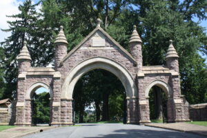 Easton Cemetery Entrance Gate