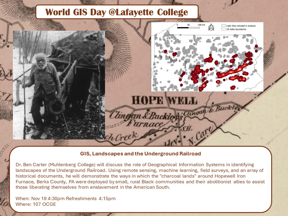 Image showing the title and map of the lecture.