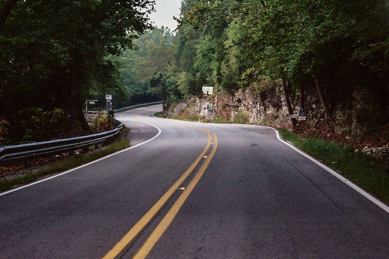 Sunday Drive Along Country Roads During Spring, USA