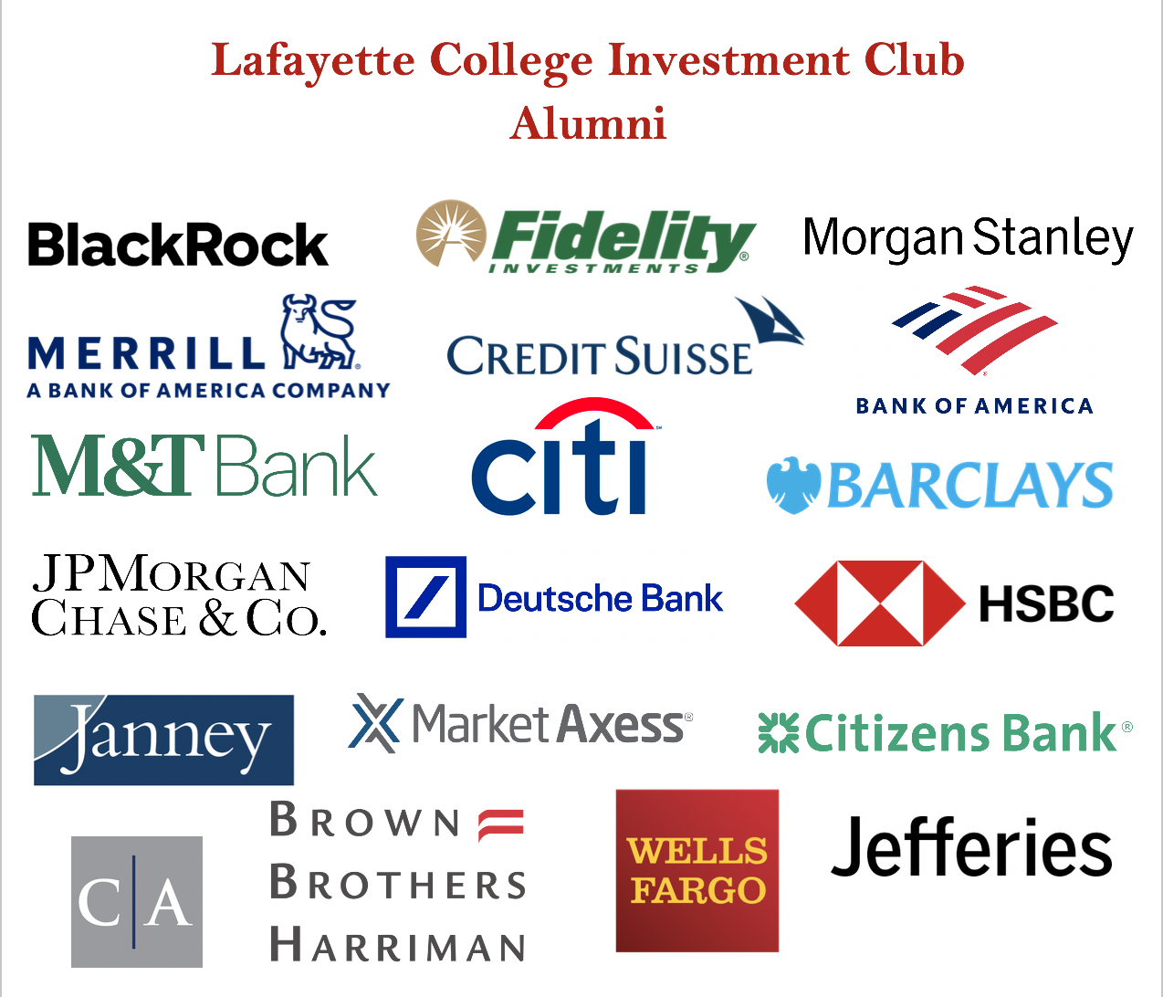 Lafayette College Investment Club The Nation's Oldest StudentRun